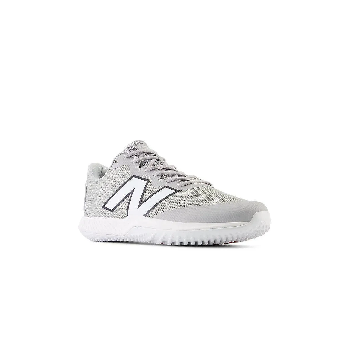 Sky Blue New Balance Men's FuelCell 4040 V7 Turf Baseball Shoes - Raincloud / Optic White - T4040TG7