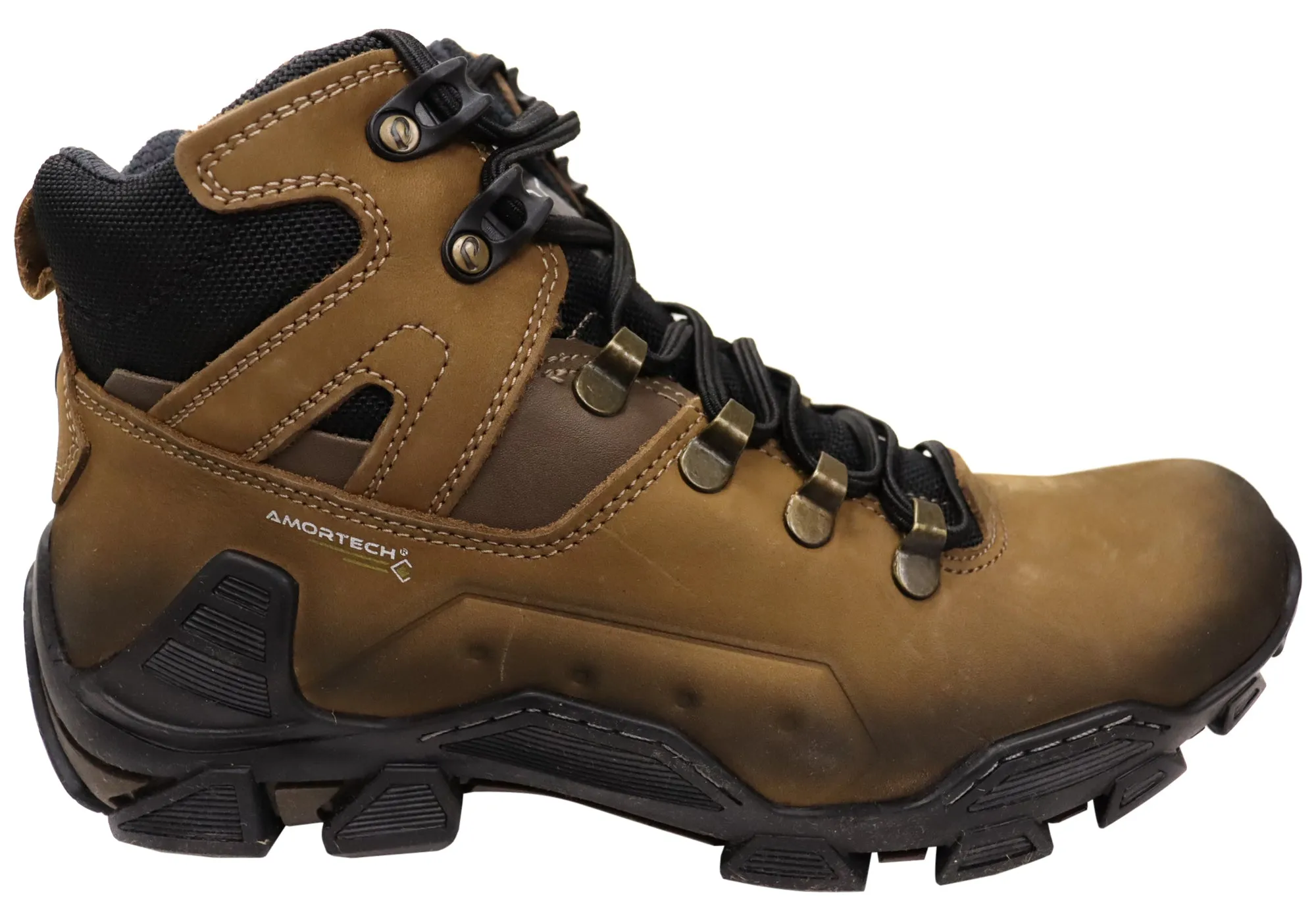 Daily Comfort Soft Step Pegada Harness Mens Comfortable Leather Boots Made In Brazil