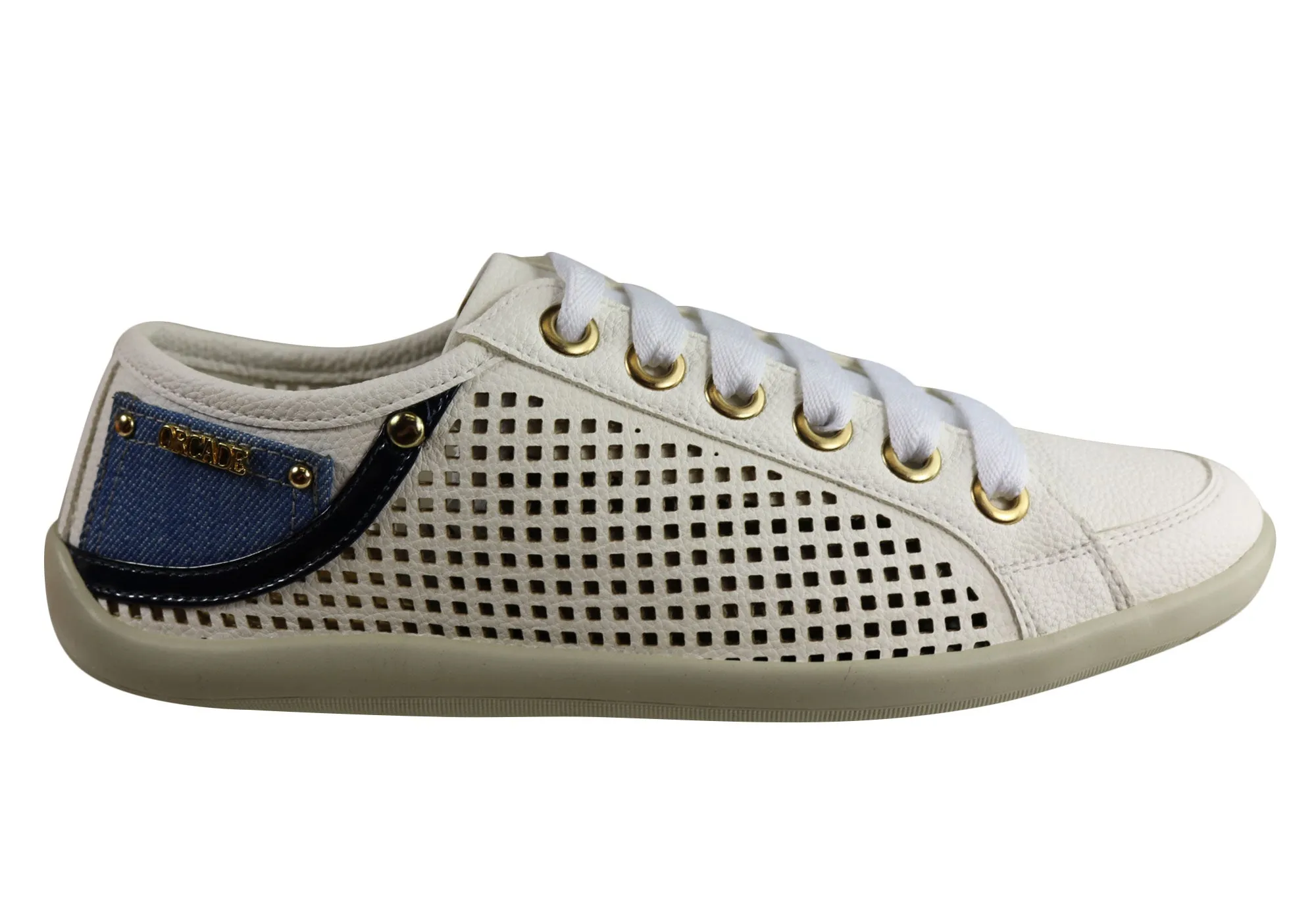 Orcade Jemma Womens Comfortable Lace Up Casual Shoes Made In Brazil Functional Fit