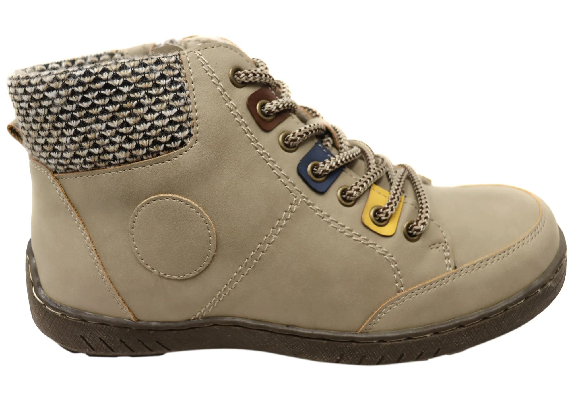 Bellissimo Aegen Womens Comfortable Ankle Boots Stable Structure