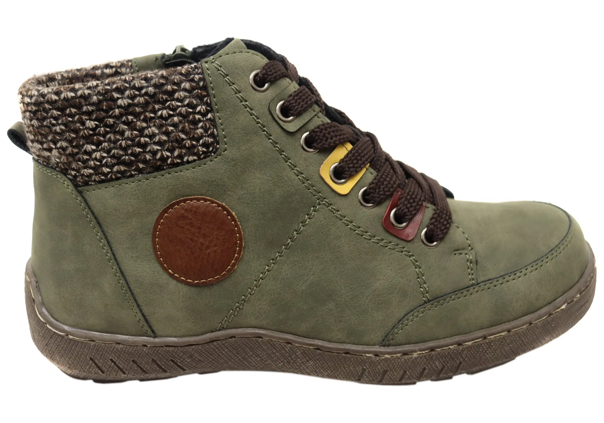 Comfort Zone High Traction Stylish Explorer Bellissimo Aegen Womens Comfortable Ankle Boots