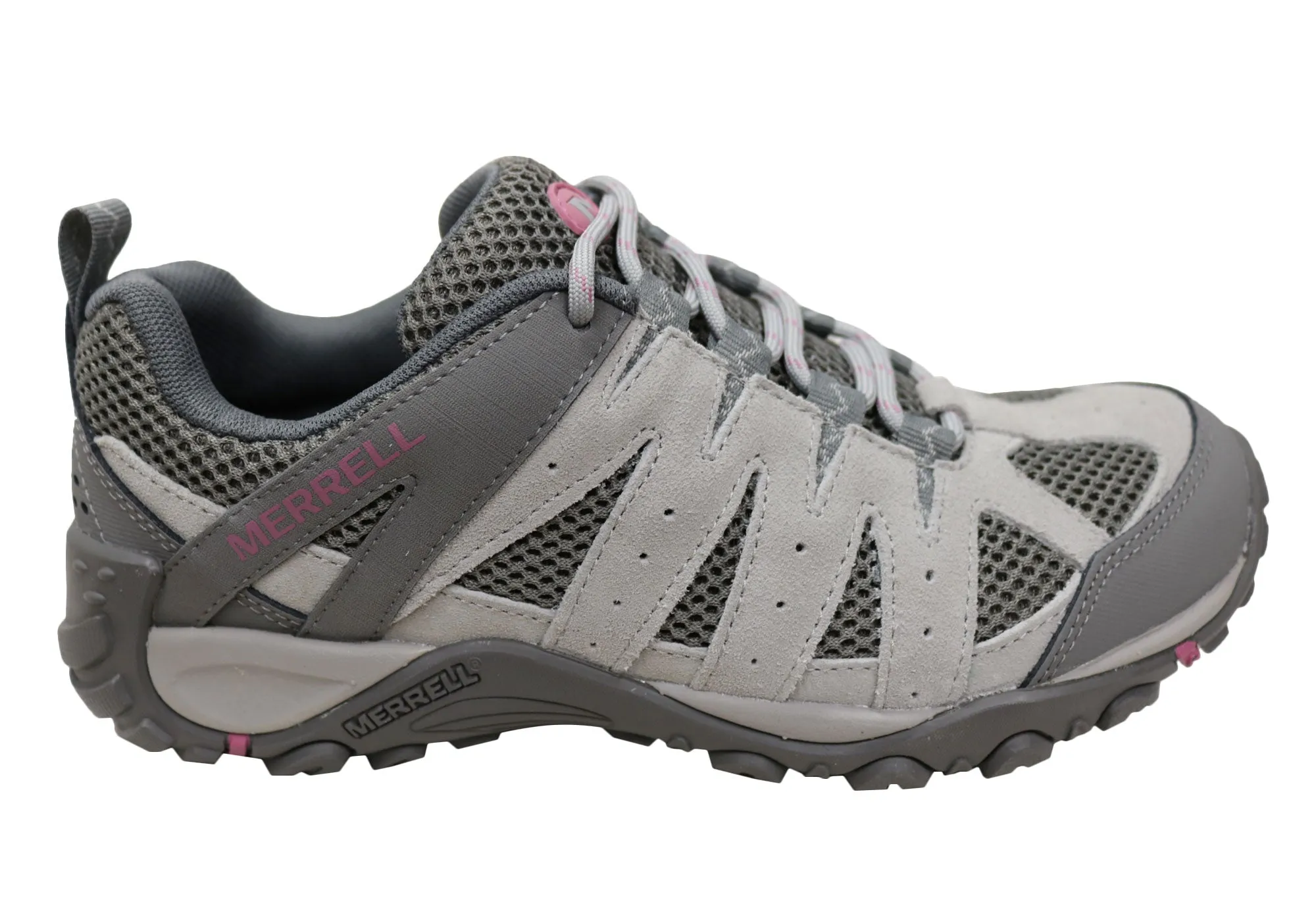 Microfiber Heel Counter Easy Clean Surface Merrell Womens Accentor 2 Vent Comfortable Hiking Shoes