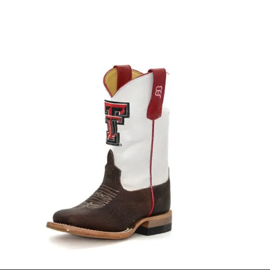 Insulated Weather Resistant User Anderson Bean Texas Tech Exclusive Bone Children's Boot