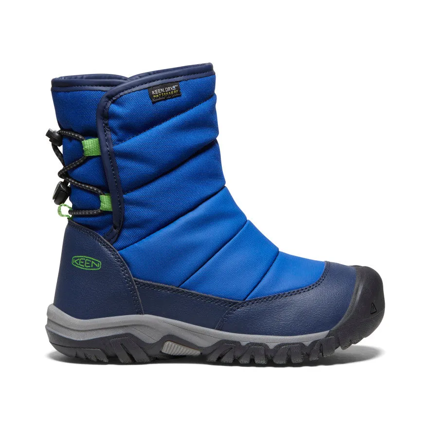 Eco Material Outdoor Trek Stable Support Snowy Path Big Kids' Puffrider Waterproof Winter Boot  |  Naval Academy/Surf