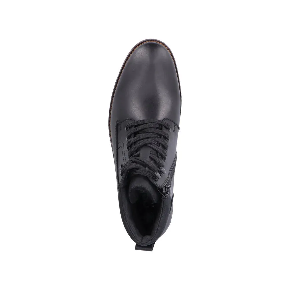 Dark Edge Party Mood Rieker F4544-00 Boot - Black