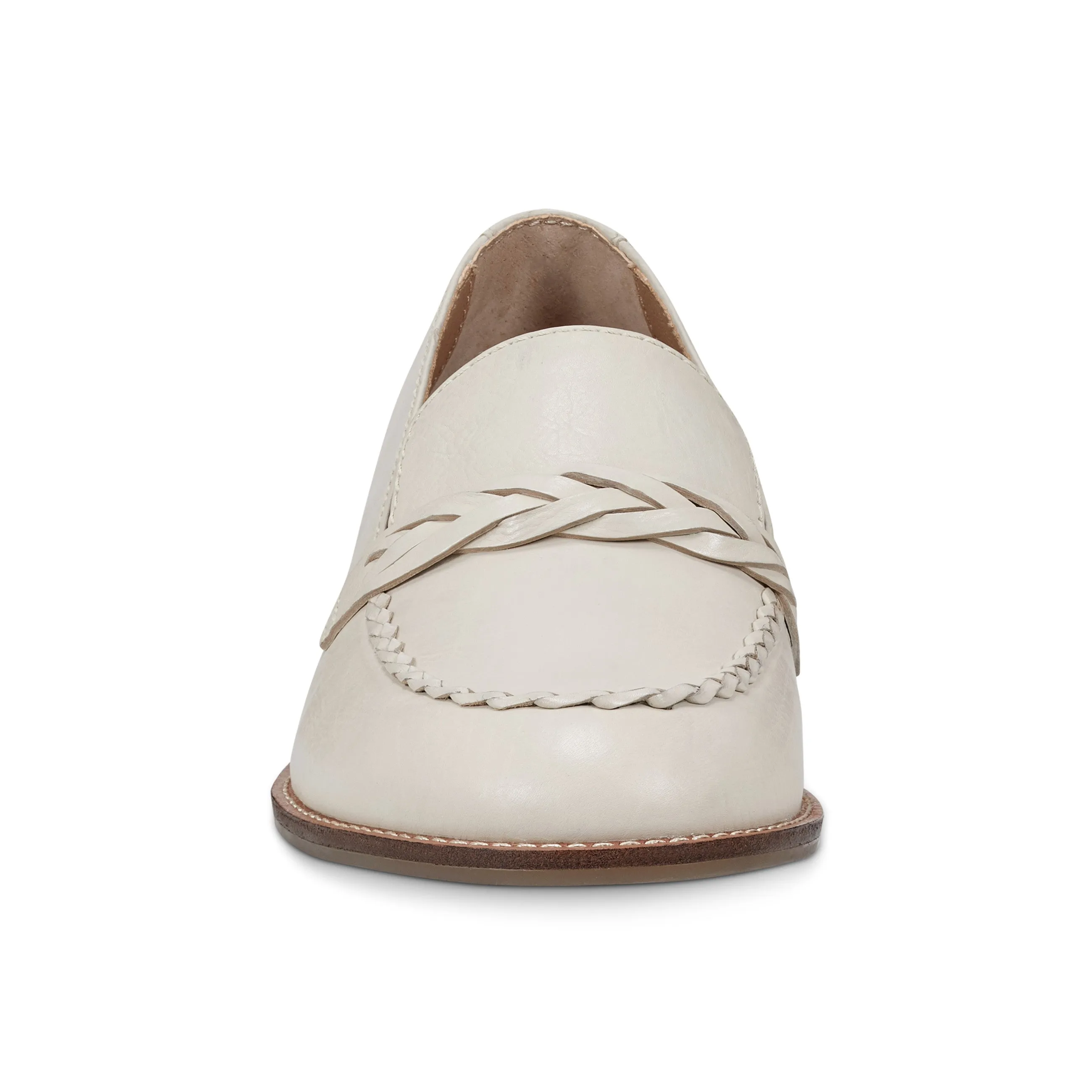 Match All Dream Path Edie Stacked Heel Casual Slip-on Loafers