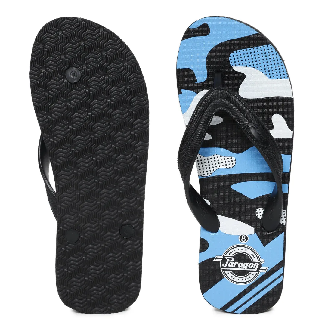 Paragon  HWK3717G Men Stylish Lightweight Flipflops | Casual & Comfortable Daily-wear Slippers for Indoor & Outdoor | For Everyday Use Light Responsive