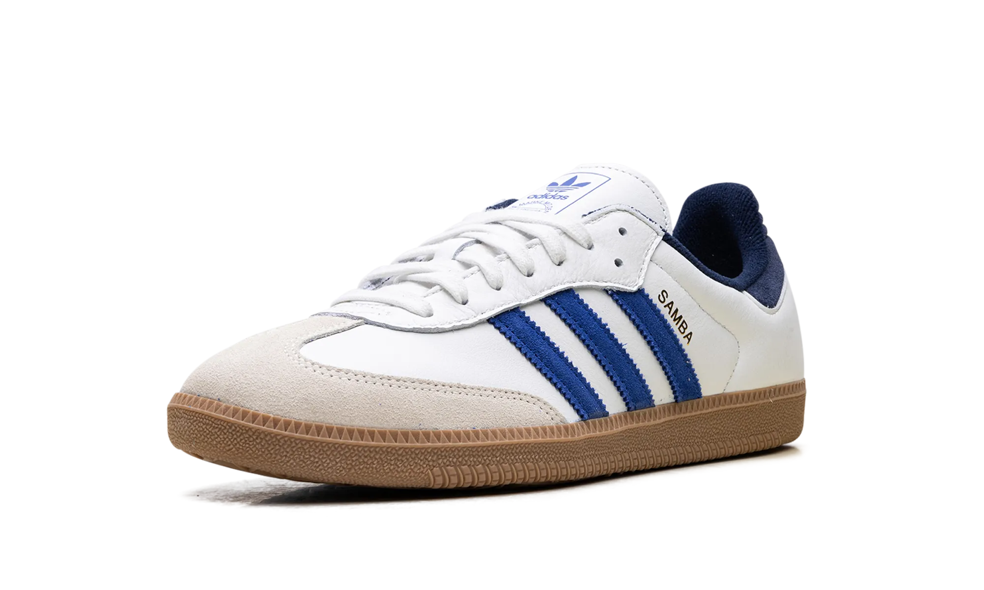 Samba OG "Core White Royal Blue" Abrasion resistant