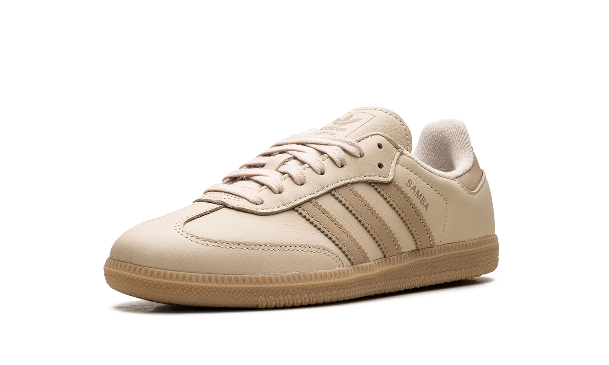 Samba OG "Sand Strata Magic Beige" Ankle wrap Clear Glow