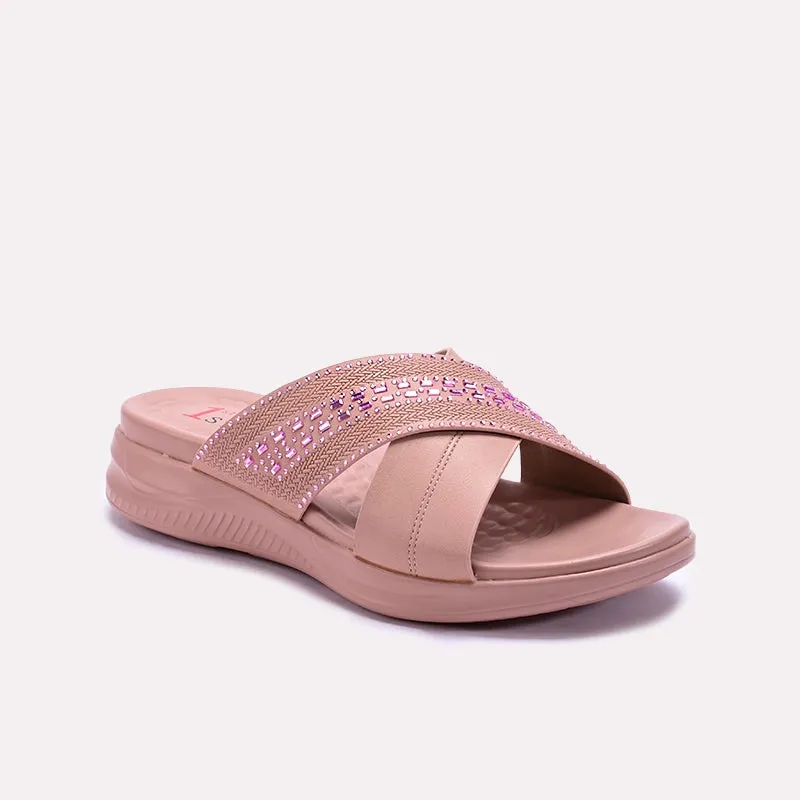 Energy Rise Feather Light Long Distance Pink Comfy Casual Slippers 0413270