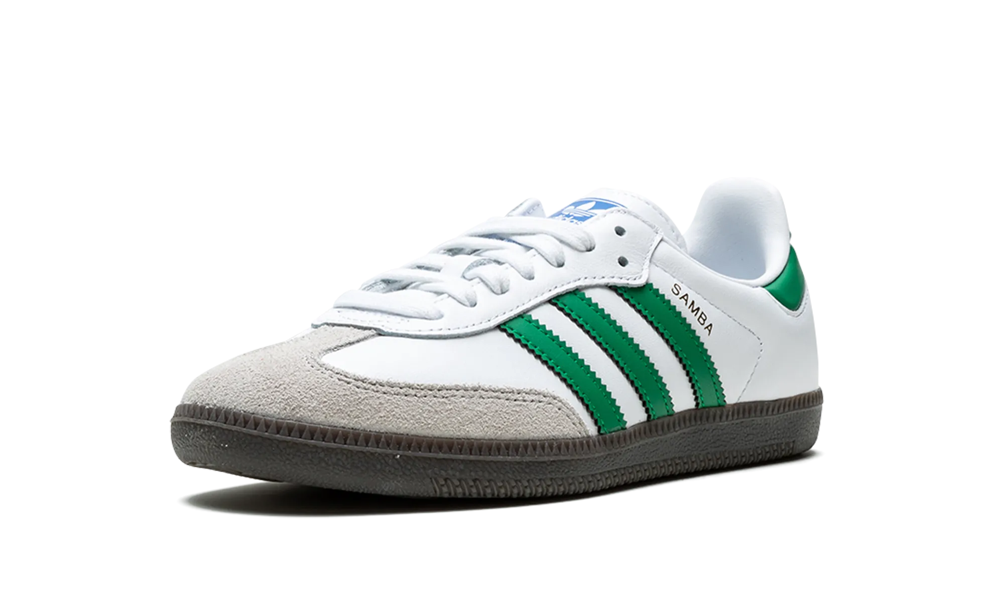 Samba OG "White / Green" Durable Fabric