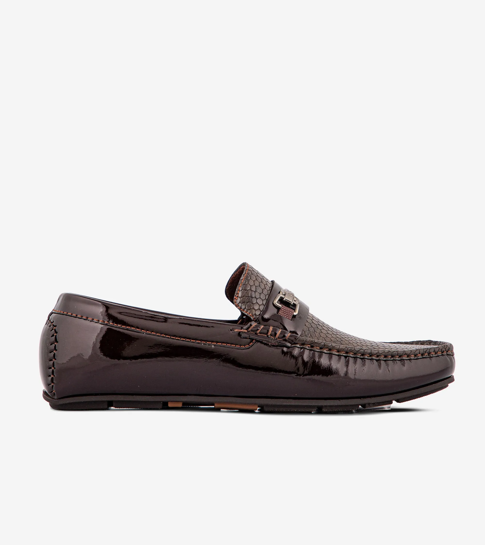 Clean Silhouette Campus Life Men's Moccasins US-TE-4302