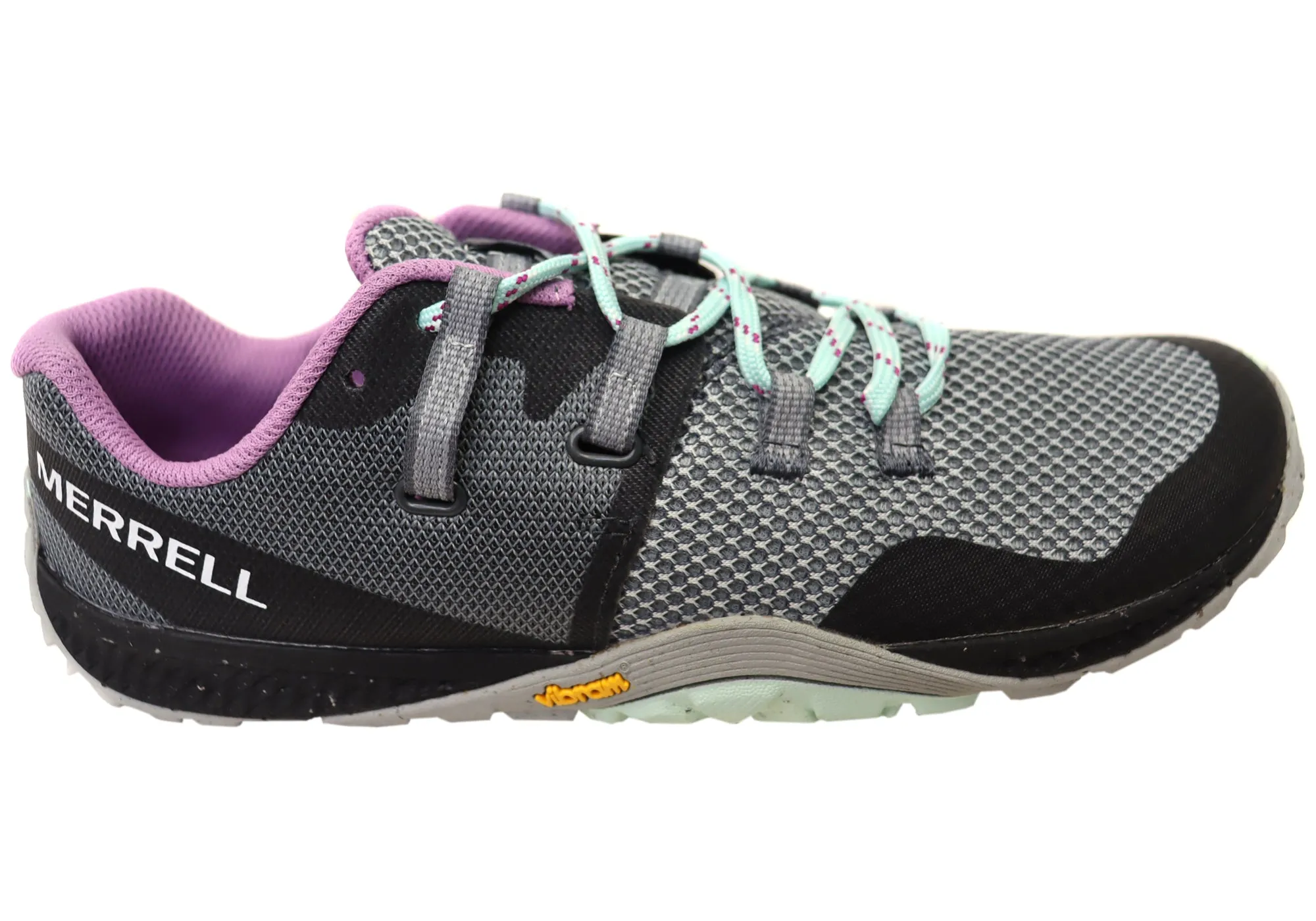 Durable tread Quick Grip Merrell Womens Trail Glove 6 Minimalist Trainers Running Shoes