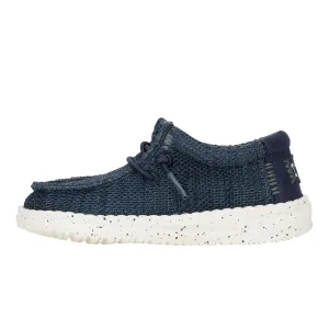 Wally Toddler Stretch Sox - Navy High Traction Design