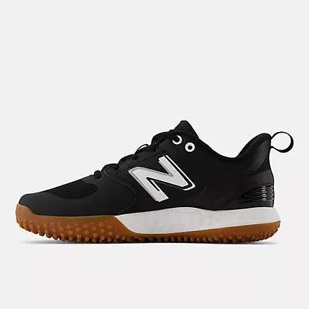 Neo Pop Soft Interior New Balance Women's VELO v3 Turf Softball Shoes - Black - STVELOK3