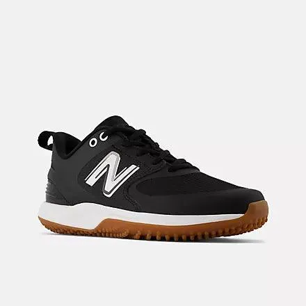 New Balance Women's VELO v3 Turf Softball Shoes - Black - STVELOK3 Flexibility Cushioned heel