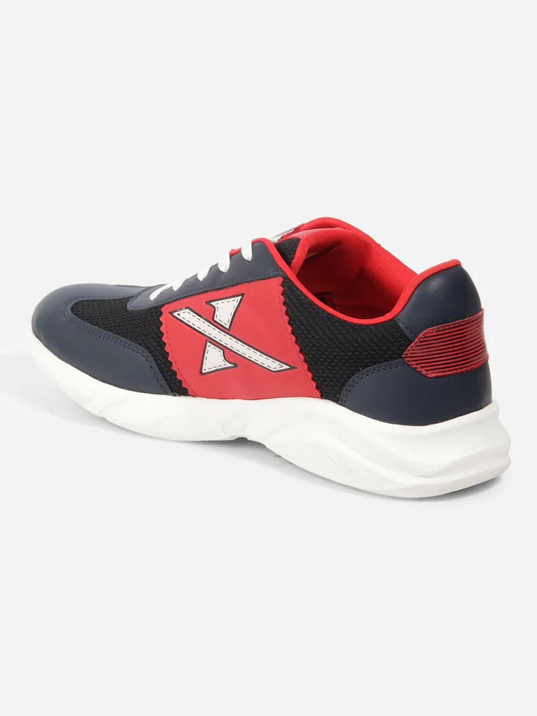 Men's Navy Red Active X Sneakers IX7134 Neutral Fit