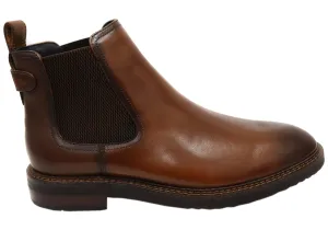 Rockport Pointer RO Mens Leather Comfortable Chelsea Boots Easy Walk Rugged Built River Crossing