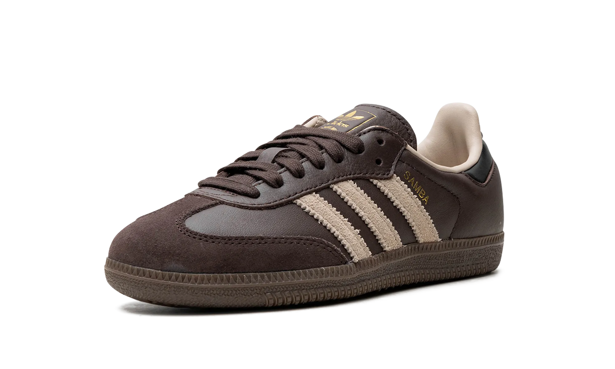 Samba OG "Dark Brown Beige Gum" Breathable Indoor Fitness