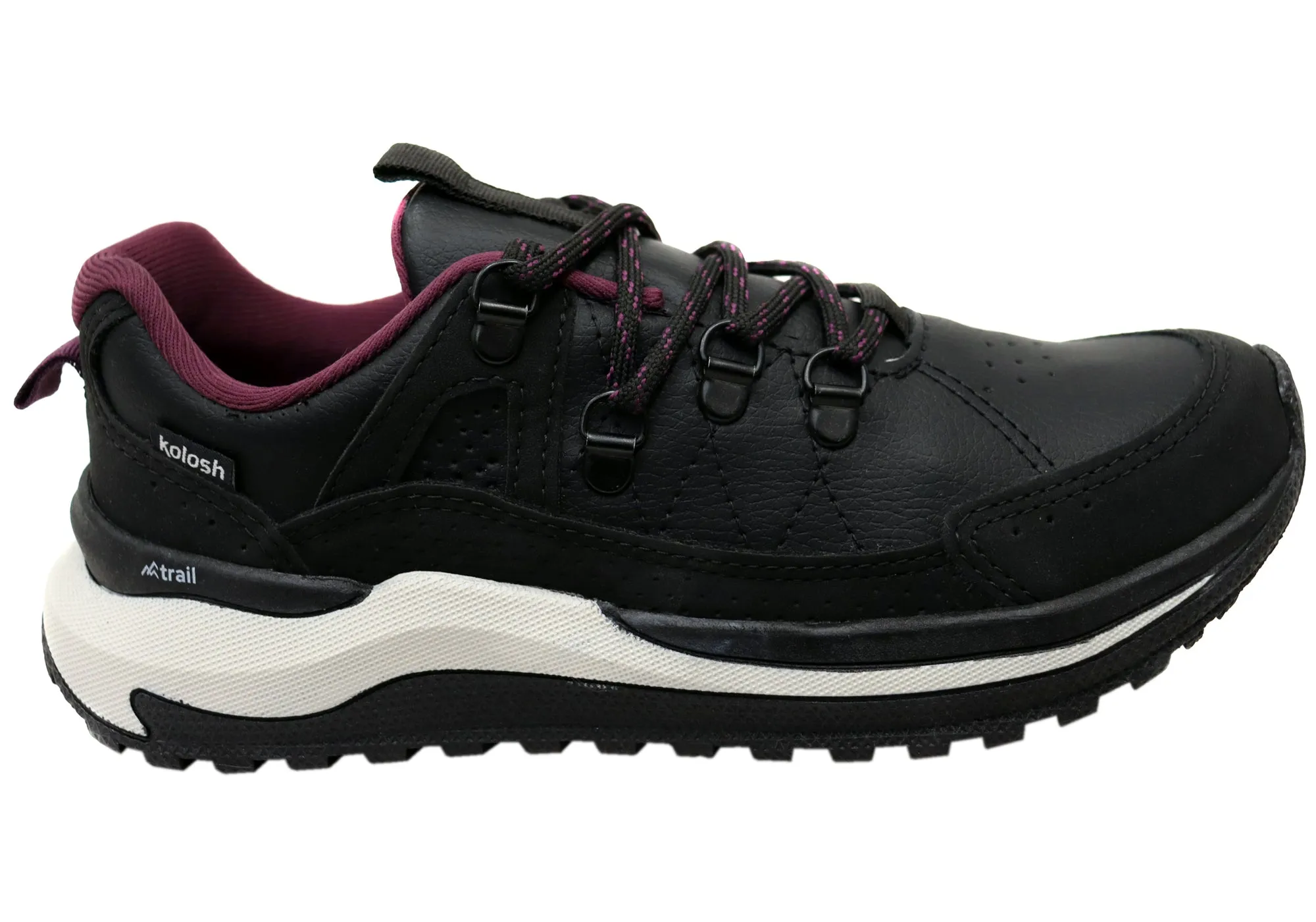 Kolosh Travel Womens Comfortable Trail Outdoor Shoes Made In Brazil Shape Hold