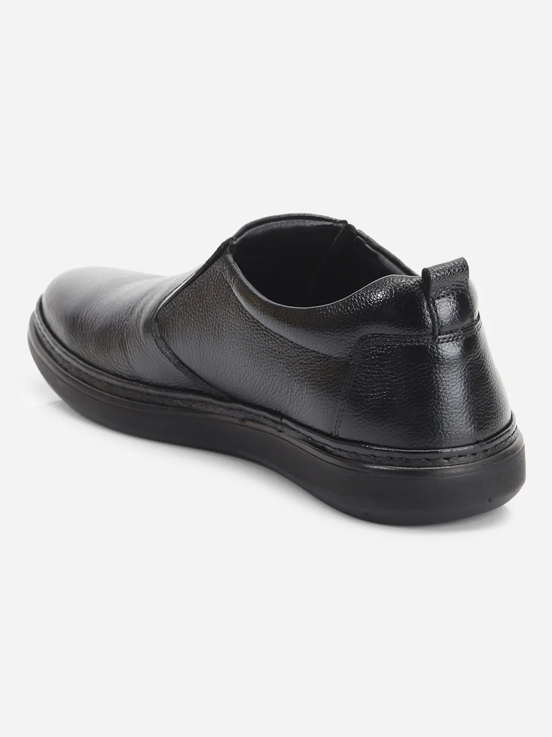 Men's Black Round Toe Slip-On Semi Formal (ID2225L) Exclusive Banquet