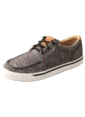 Twisted X Dark Grey Kicks Men's Casual Shoe Functional Form Weekday Style