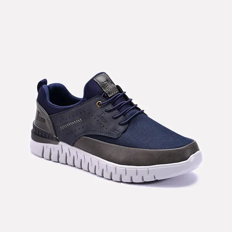 Hyperflex Outsole Blue Comfy Casual Sneakers 0120550