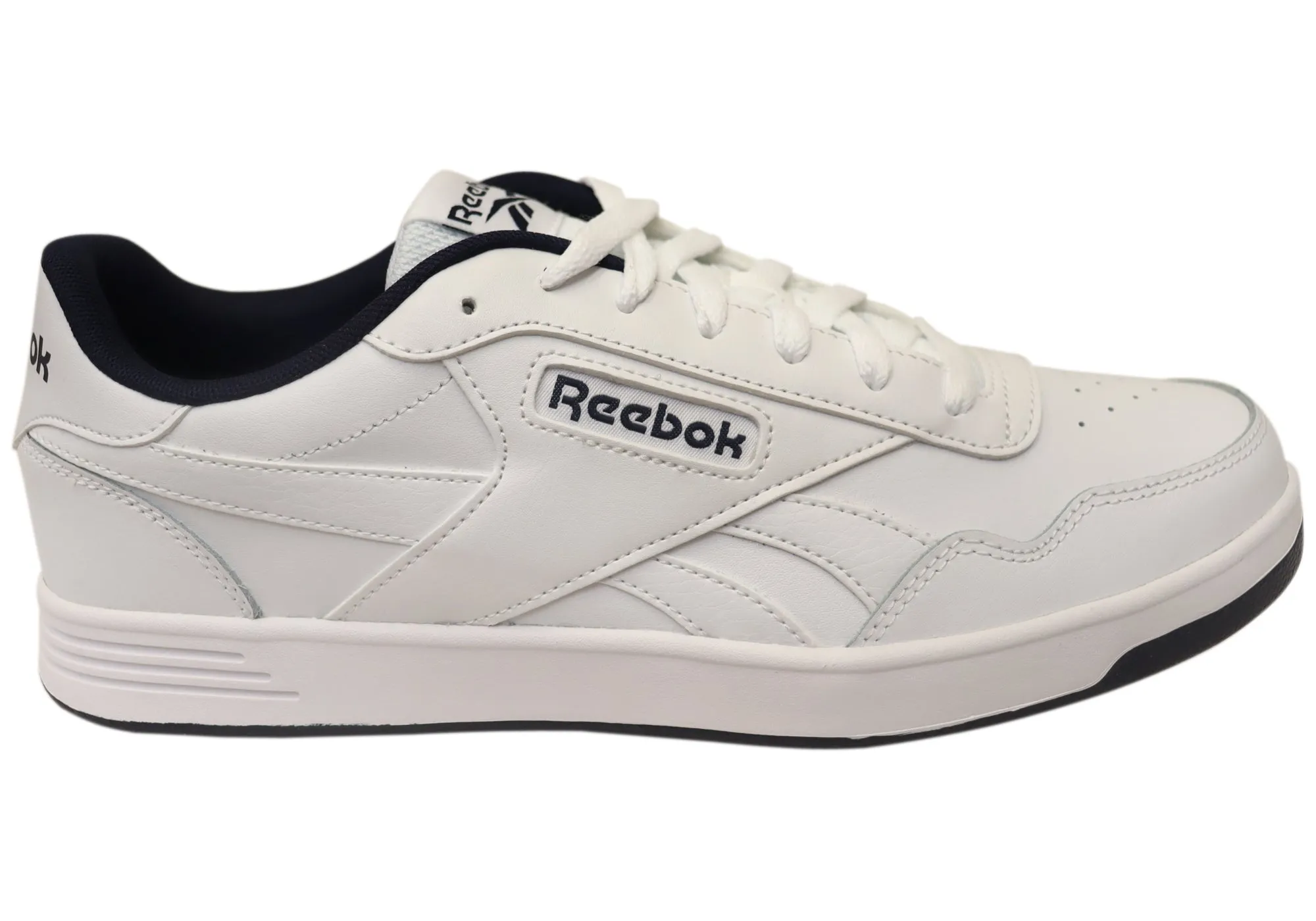 Reebok Mens Court Advance Comfortable Lace Up Shoes MinimalistDesign