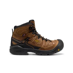 Pond Walk Men's Targhee IV Waterproof Work Boot (Soft Toe)  |  Belgian/Black