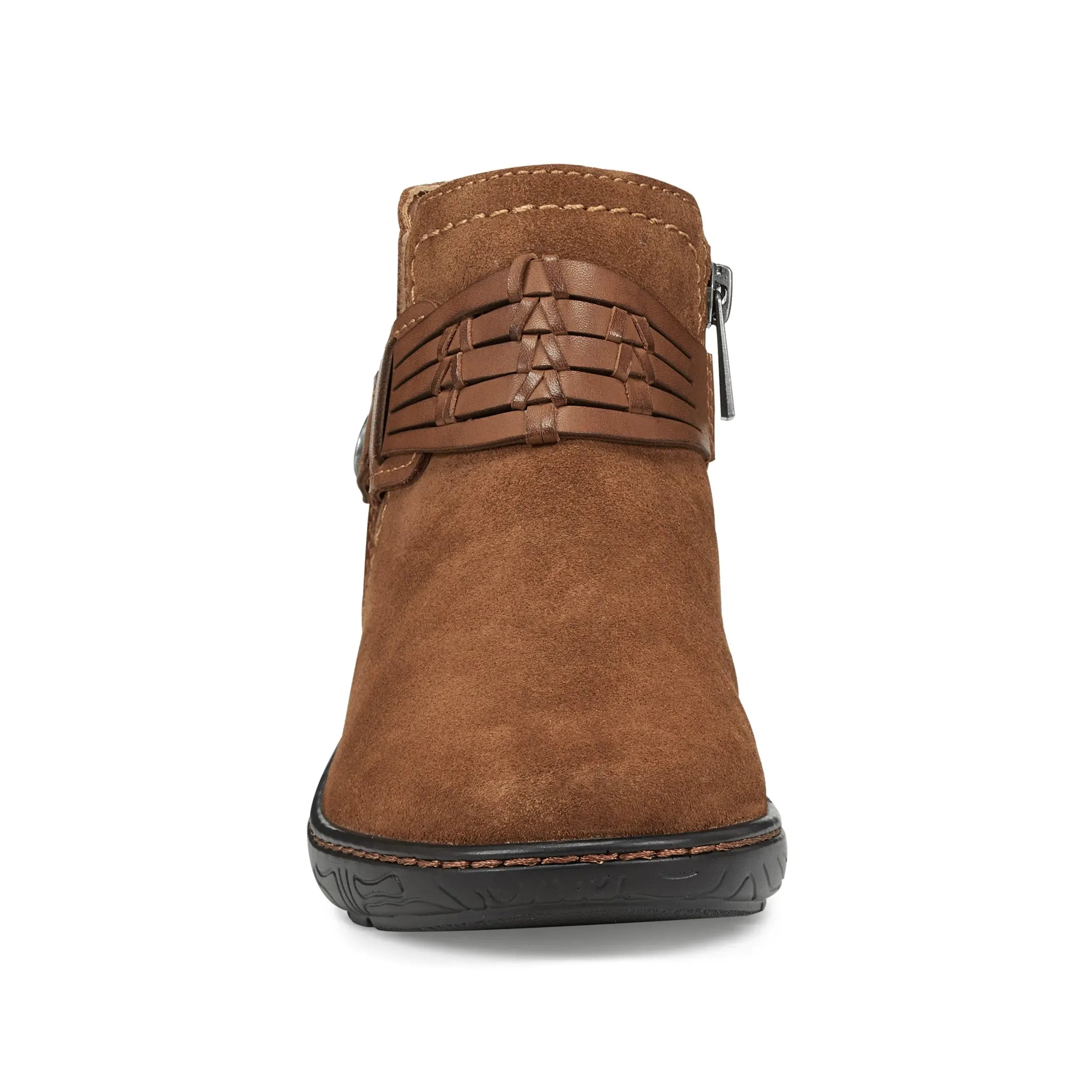 Synal Flat Casual Booties Dual Tone