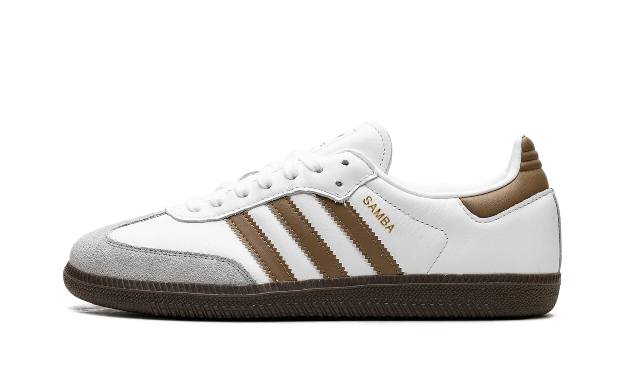 Wide Base Shine Tone Samba OG "Cloud White / Brown Desert"
