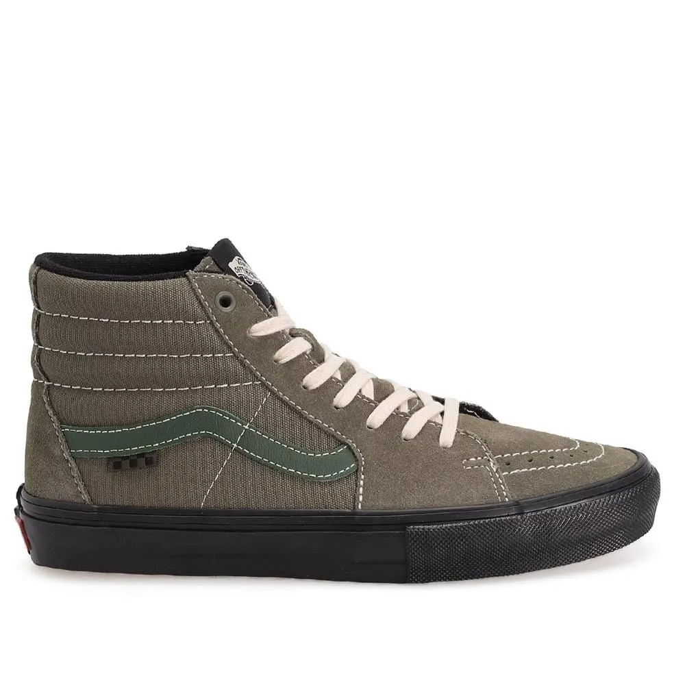 Vans Skate Sk8-Hi - Green Olive Court Fast Gift Easy