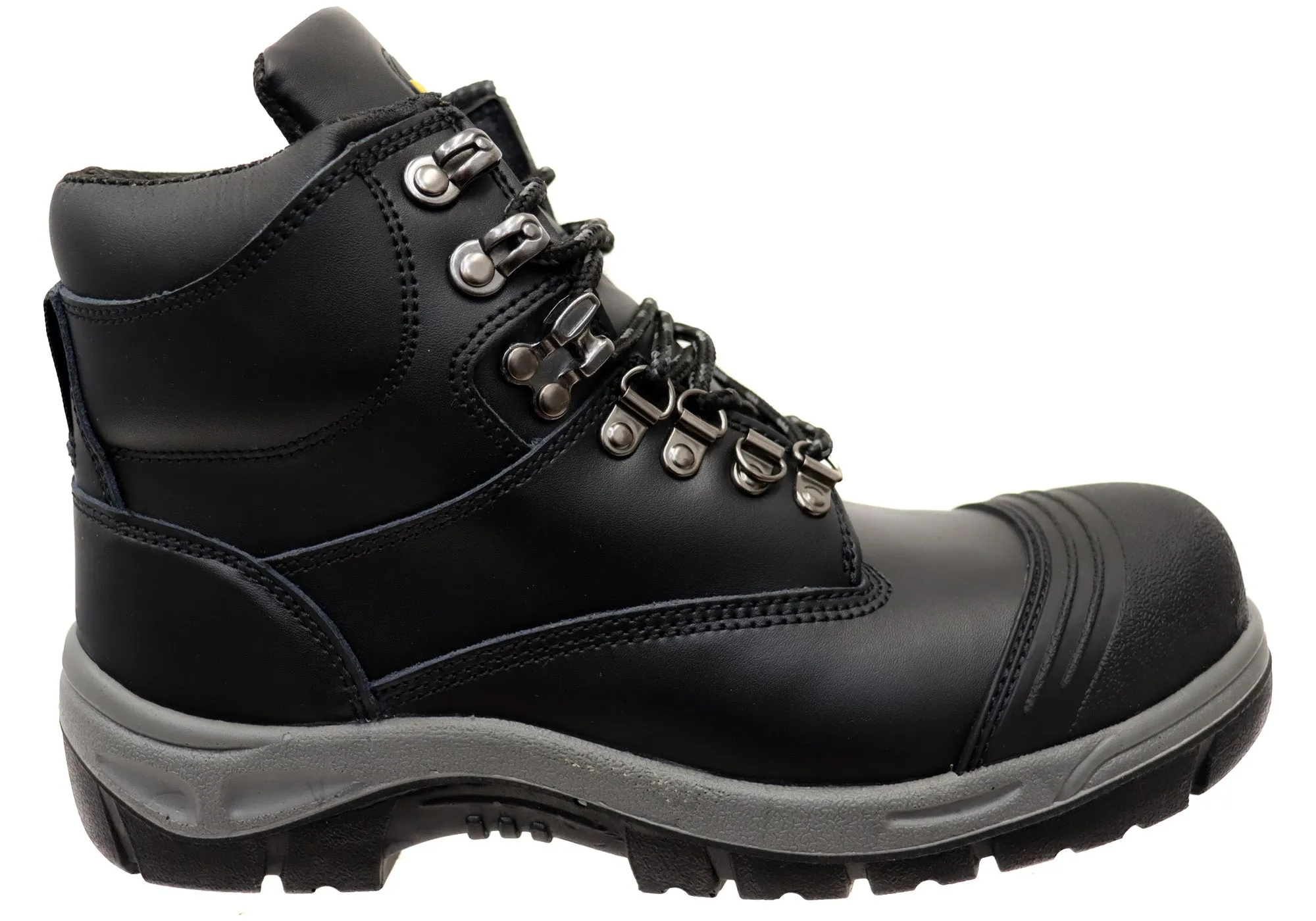 Anti Odor Stylish Explorer Ultimate Comfort Woodlands New Darwin Mens Leather Steel Toe Cap Work Boots