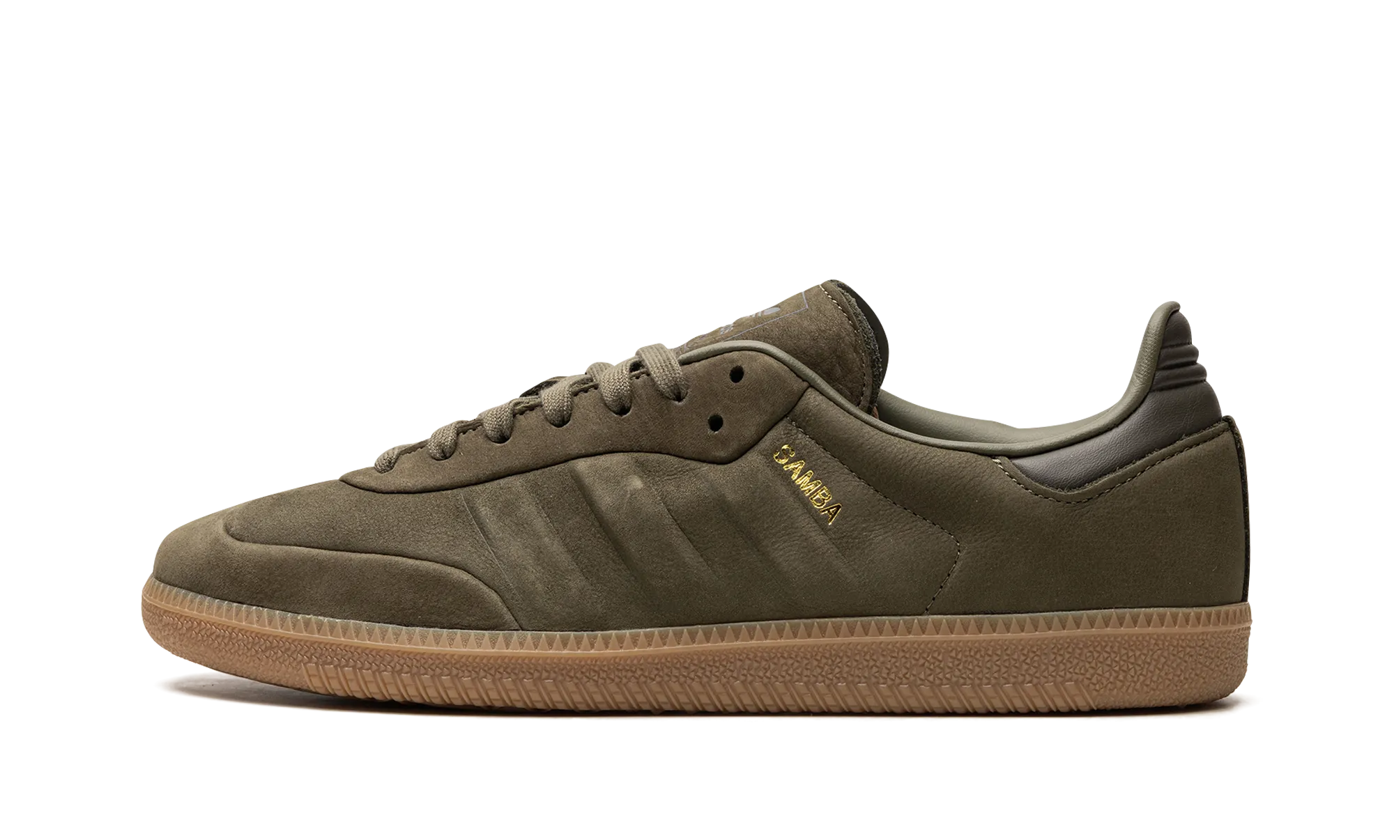 Elastic Garden Mood Adidas Samba "Olive Strata Gum"