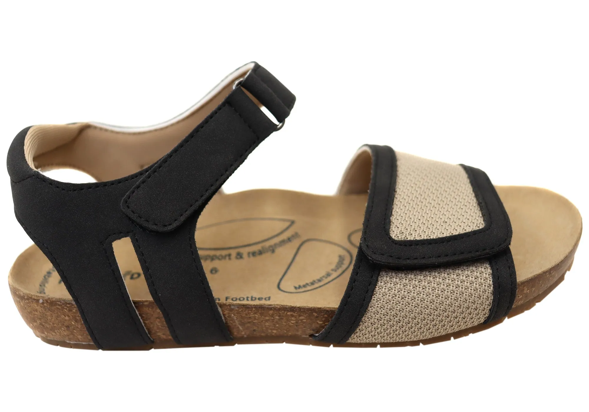 Soft Cushioning Style Match Homyped Womens River Sandal Mesh Comfortable Wide Fit Sandals