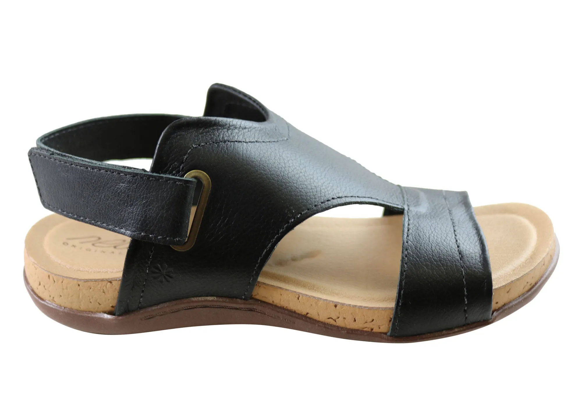 New Face Harmony Womens Comfortable Leather Sandals Made In Brazil Trendy Summer Shoes
