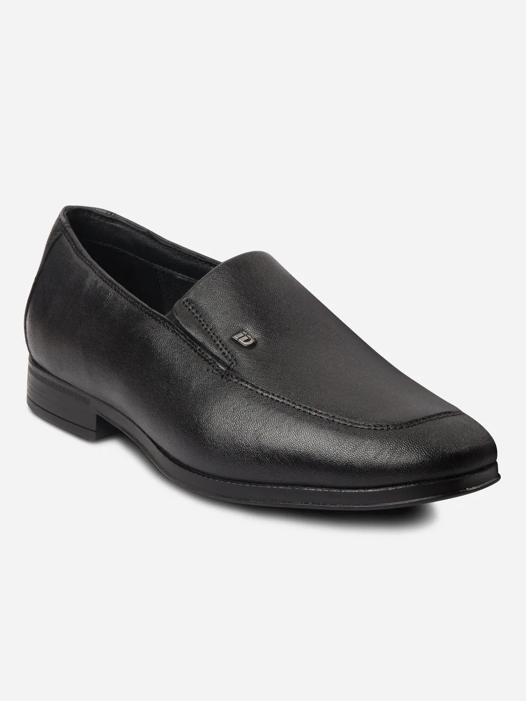 Day To Men's Black Regular Toe Slip On Formal (ID6114)