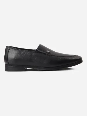 Men's Black Regular Toe Slip On Formal (ID6114) Weather Safe Fashionable Look