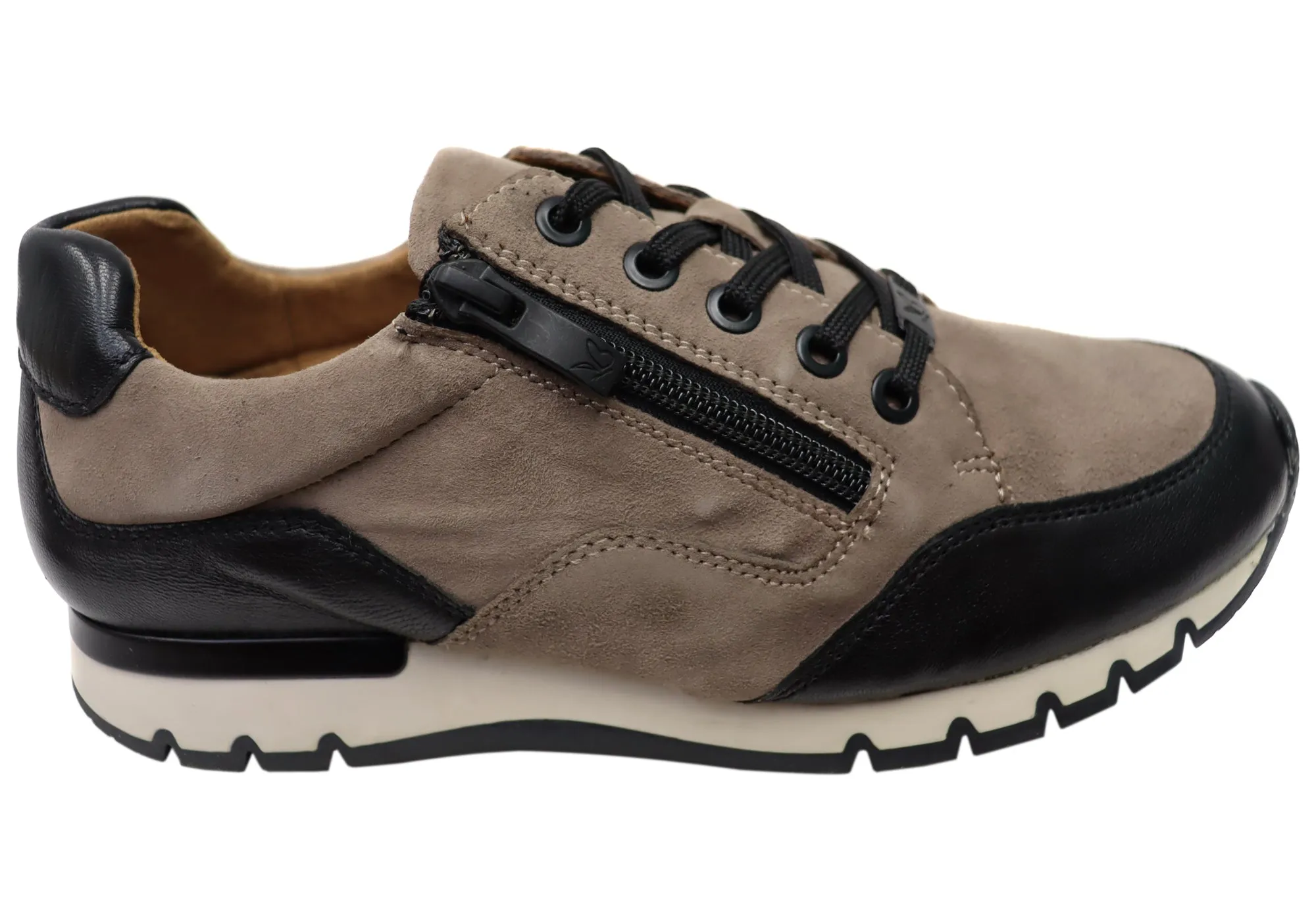Sea Aqua Caprice Comfort Maria Womens Extra Wide Comfort Leather Shoes