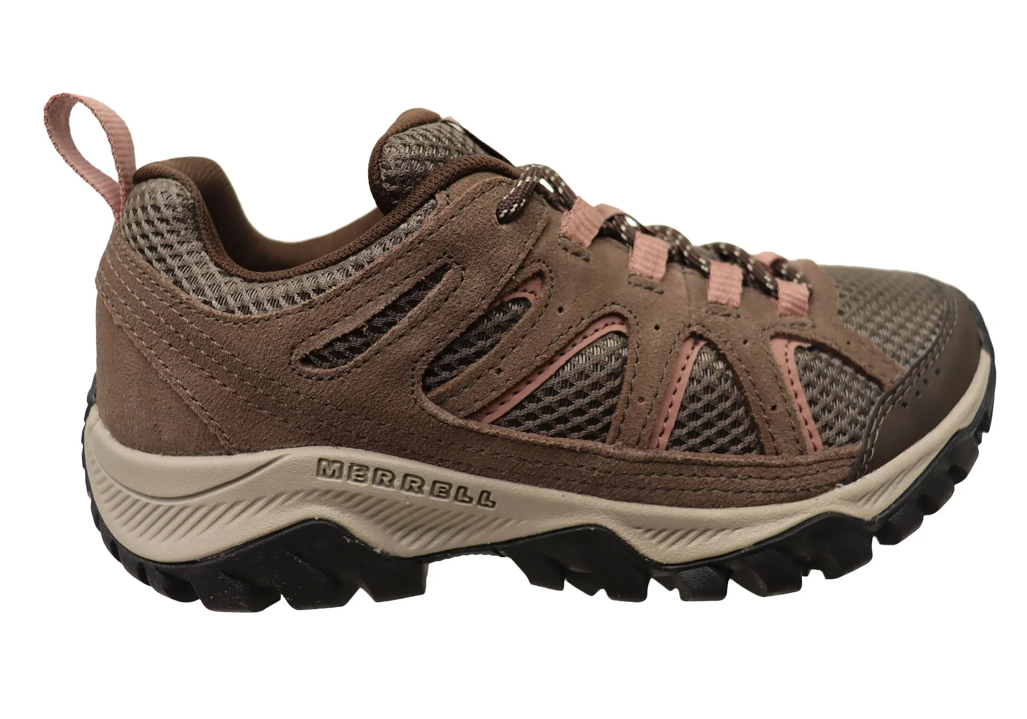 Merrell Womens Oakcreek Comfortable Leather Hiking Shoes Eva Midsole Cooling system