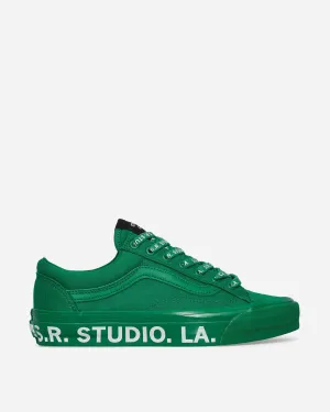 S.R. STUDIO LA.CA. Old Skool Reissue 36 Vibram Sneakers Green Sky Blue