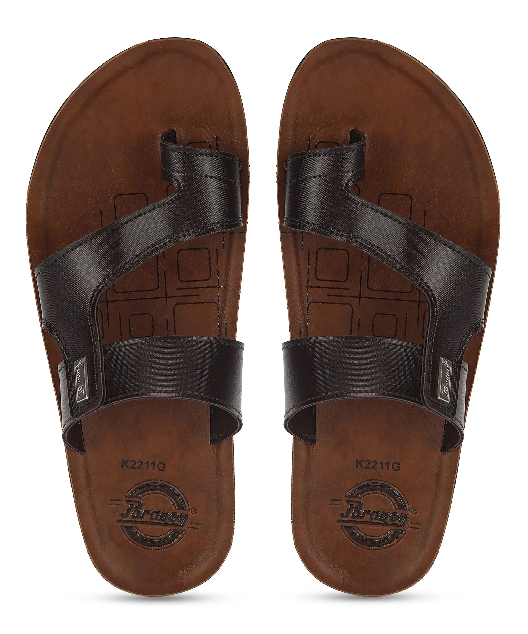 Chic Shoes Paragon  PUK2211G Men Stylish Sandals | Comfortable Sandals for Daily Outdoor Use | Casual Formal Sandals with Cushioned Soles