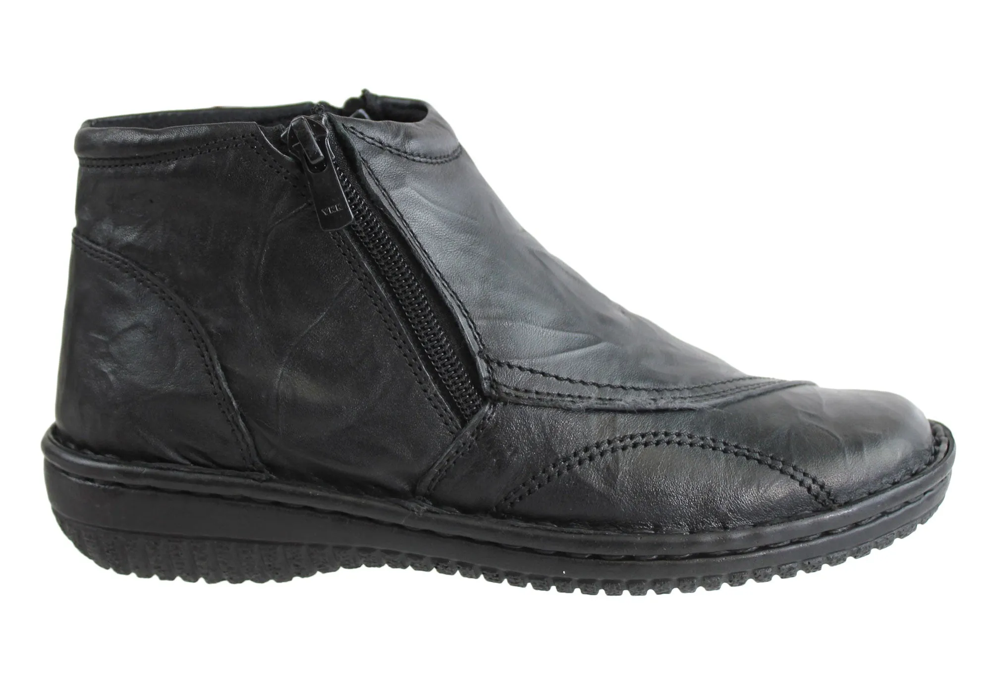 Waterproof Snow Trekker Cabello Comfort 5250-27 Womens Leather Boots Made In Turkey