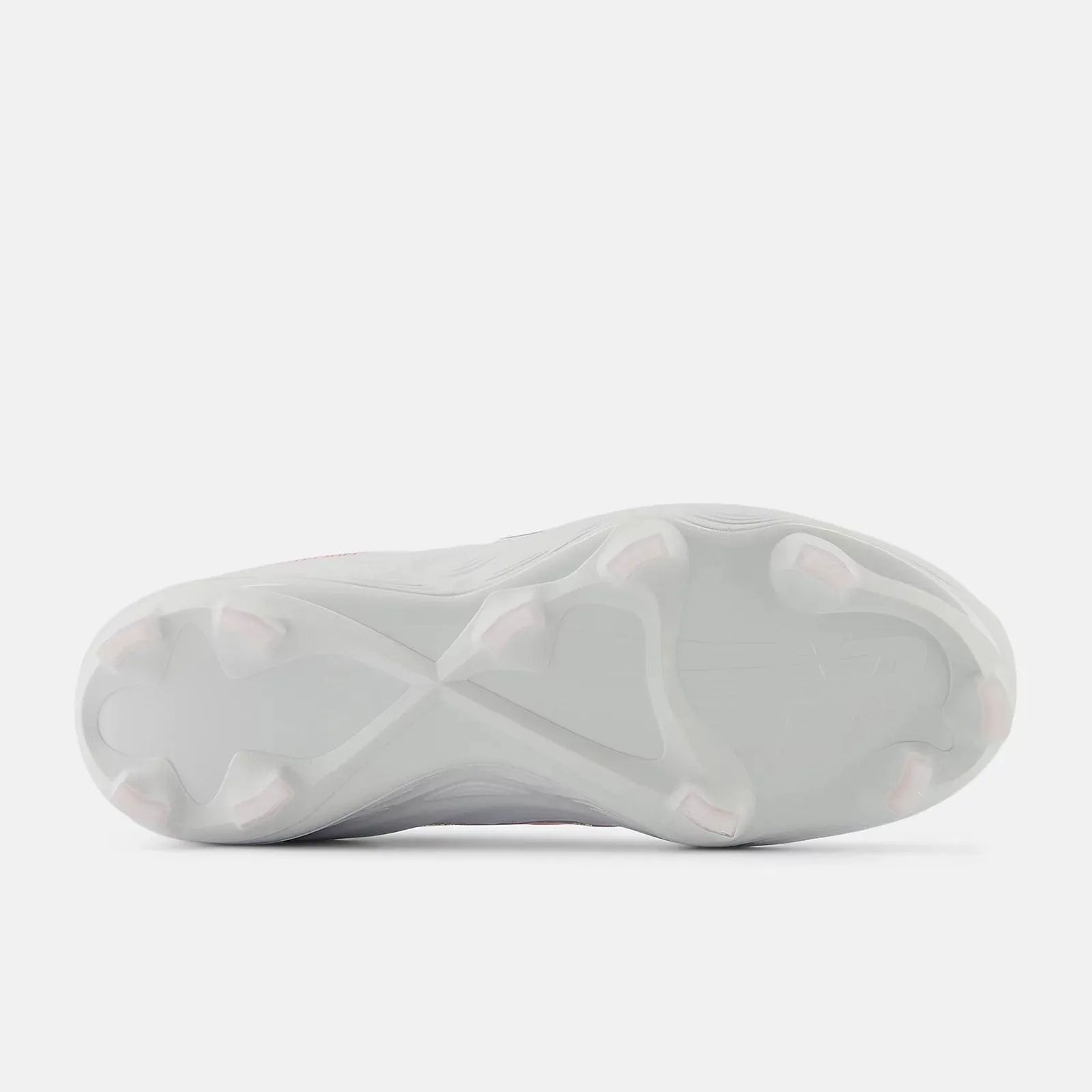 Breathable Craftsmanship New Balance Women's Fresh Foam X Velo v4 Molded Softball Cleats - White with Ultra Pink SPVELOM4