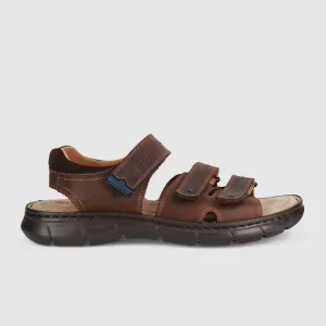 Pambula Sandals Dark Brown Comfortable Support Casual Appeal