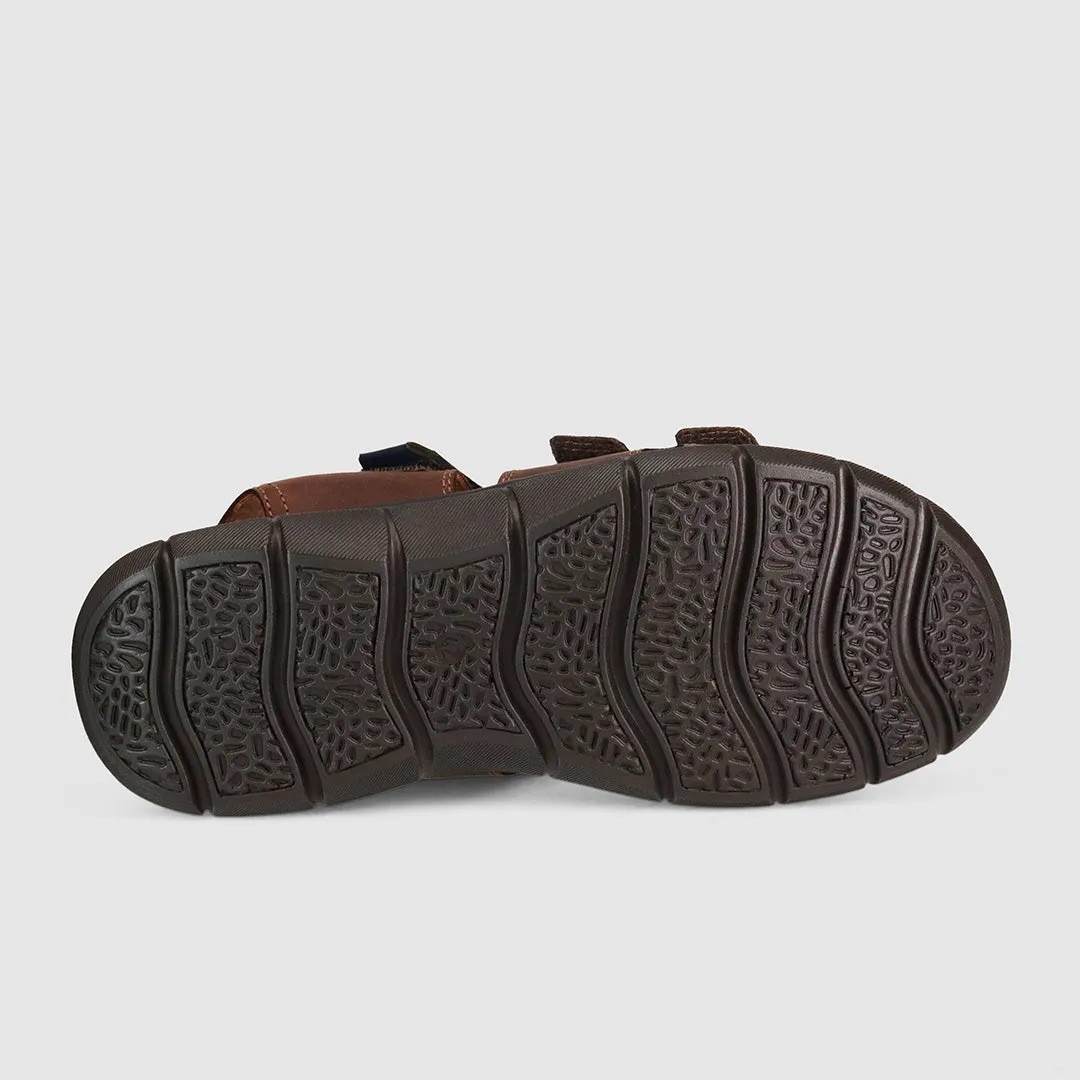 Pambula Sandals Dark Brown Comfortable outdoor wear