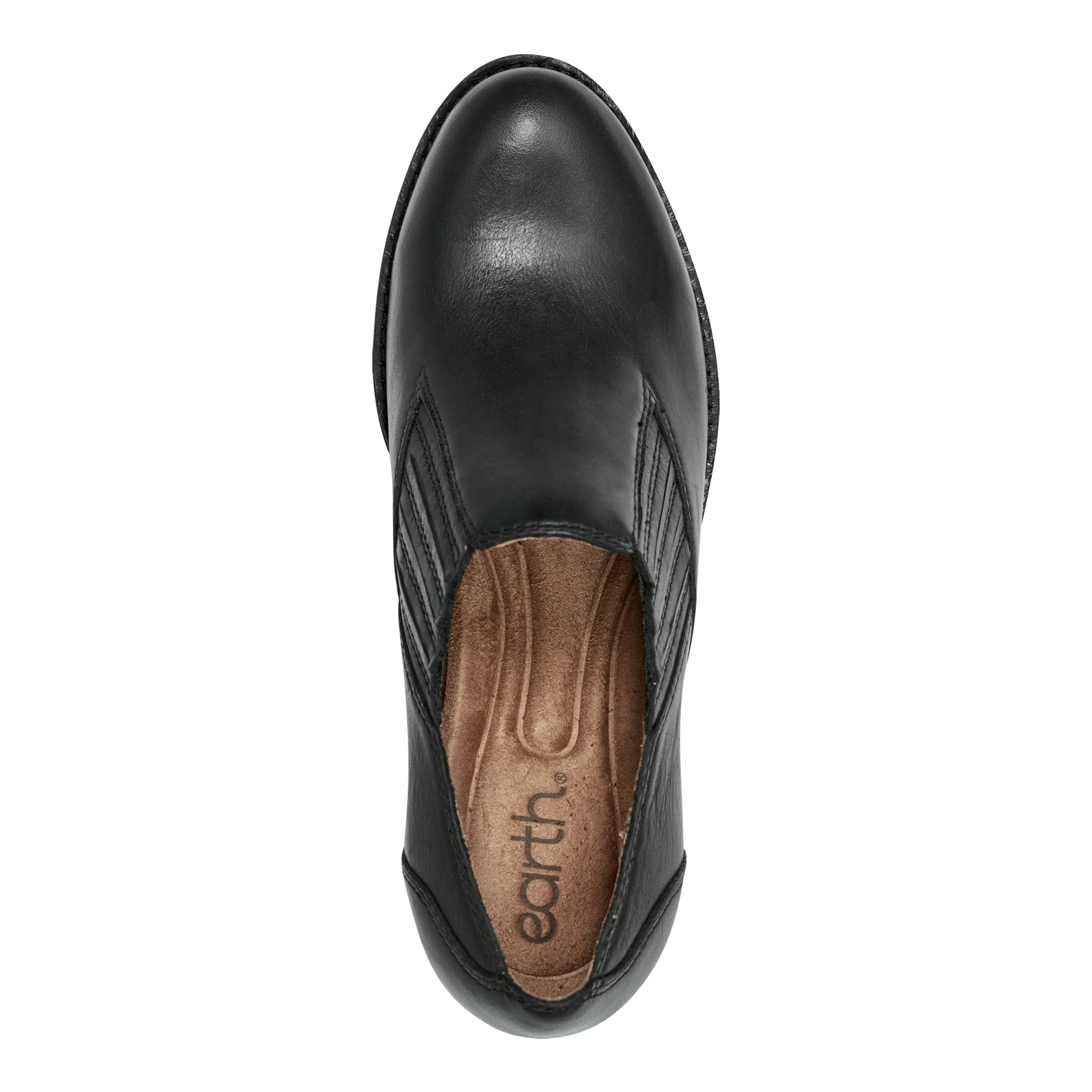 Jalin Block Heel Slip-on Casual Booties mud proof