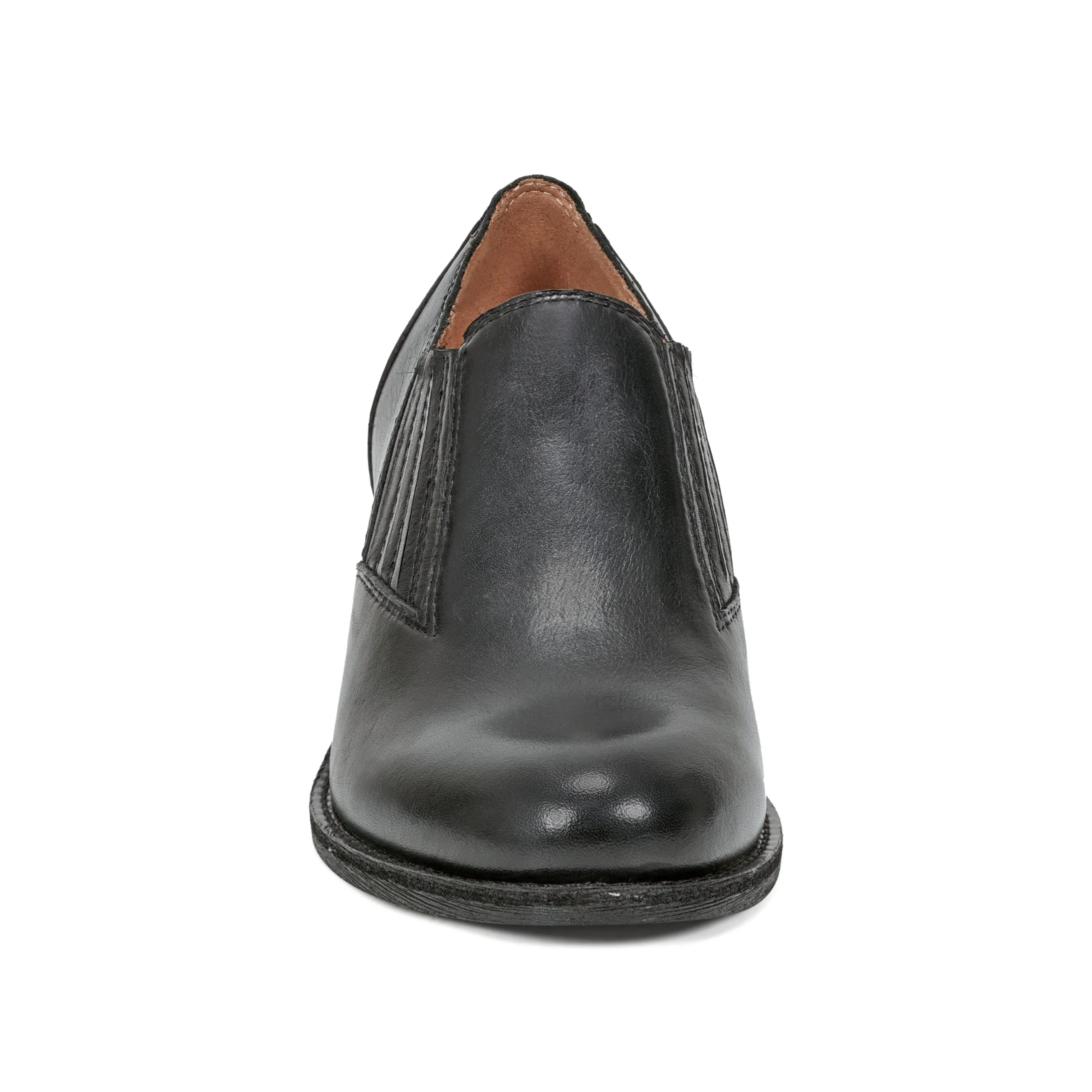 Jalin Block Heel Slip-on Casual Booties Dream Walk All Time