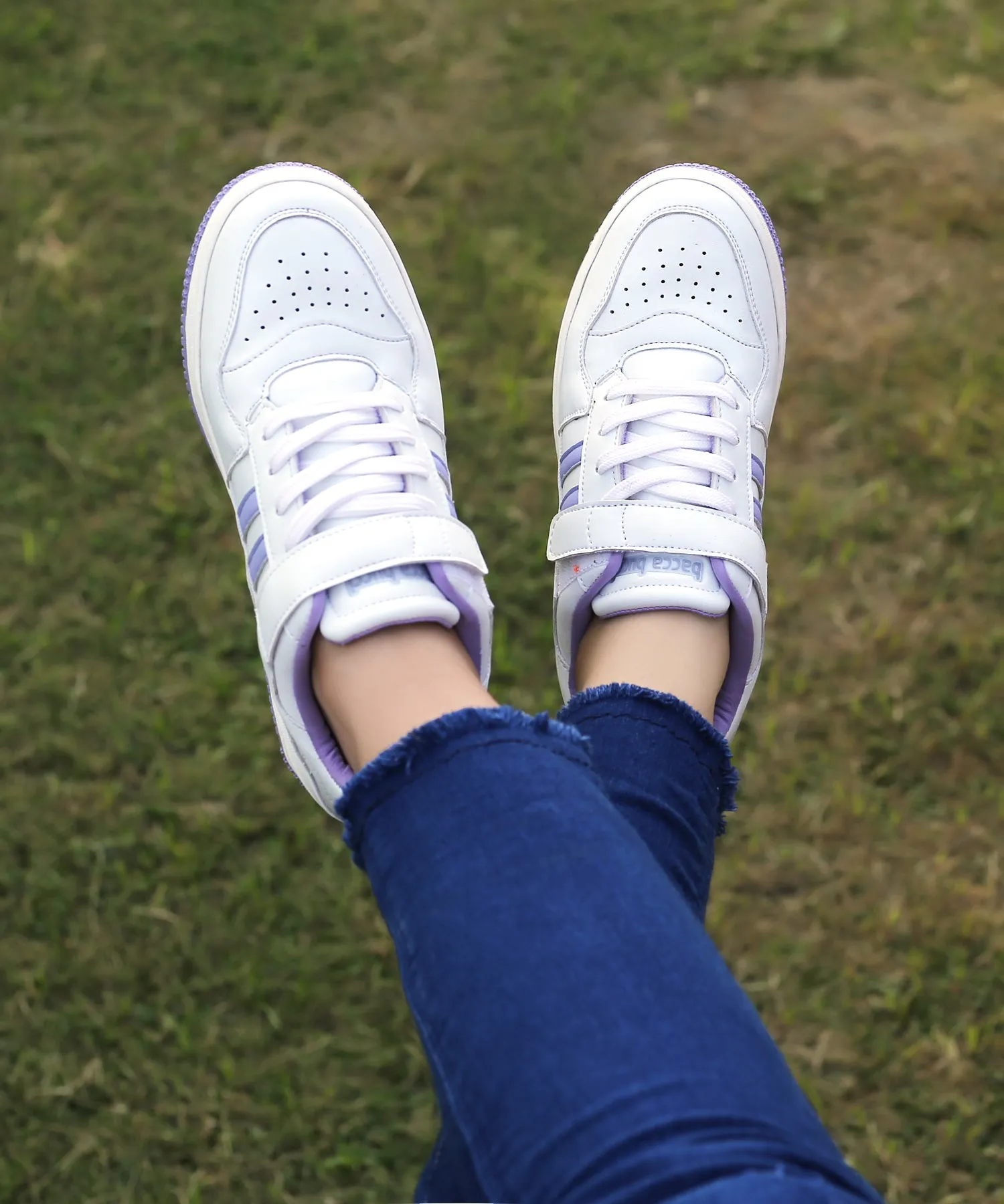 Bacca Bucci PHOENIX Low-Top Fashion Women's Sneakers with Hook & Loop Closure Joy Step World Step