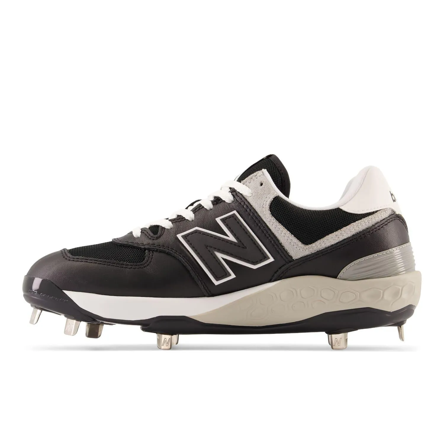 New Balance Men's Fresh Foam X 574 Lux Metal Baseball Cleats - L574BK1 Freeze Proof